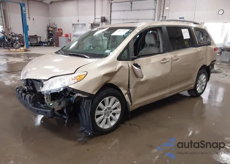 2011 Toyota Sienna Xle из США, поврежденный, VIN 5TDDK3DC8BS002919